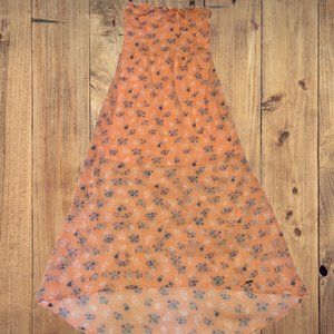 Floral Hollister High Low Dress